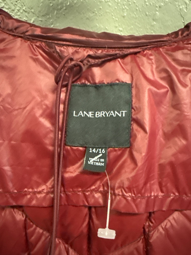NWT LANE BRYANT PACKABLE PUFFER (org$140)
