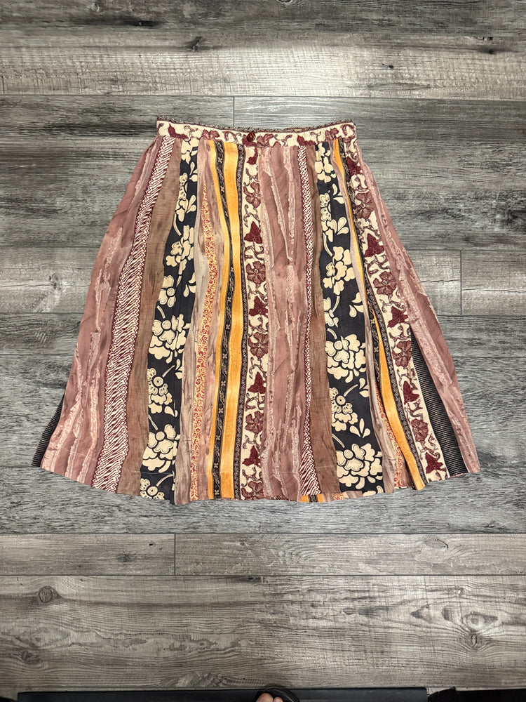 VTG PLEATED MIDI SKIRT