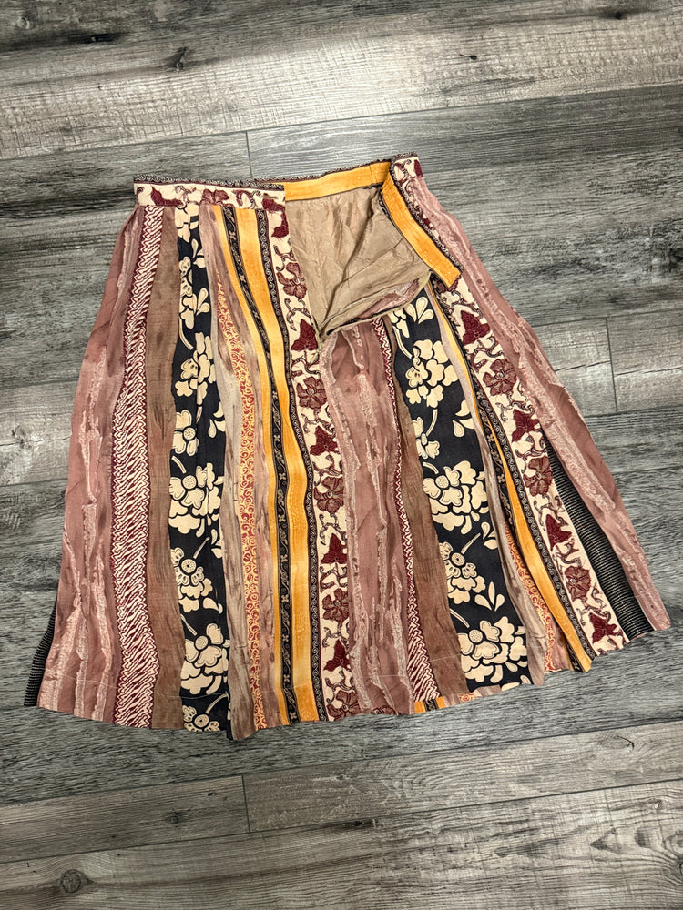 VTG PLEATED MIDI SKIRT