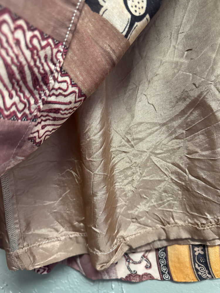 VTG PLEATED MIDI SKIRT
