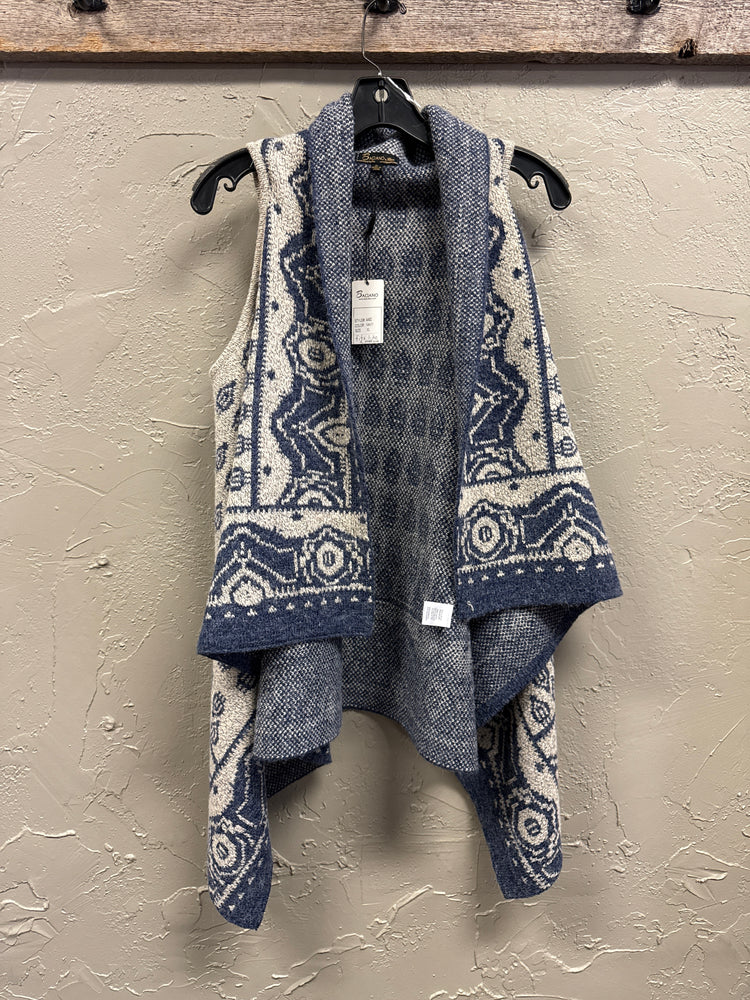 NWT BACIANO KNIT VEST