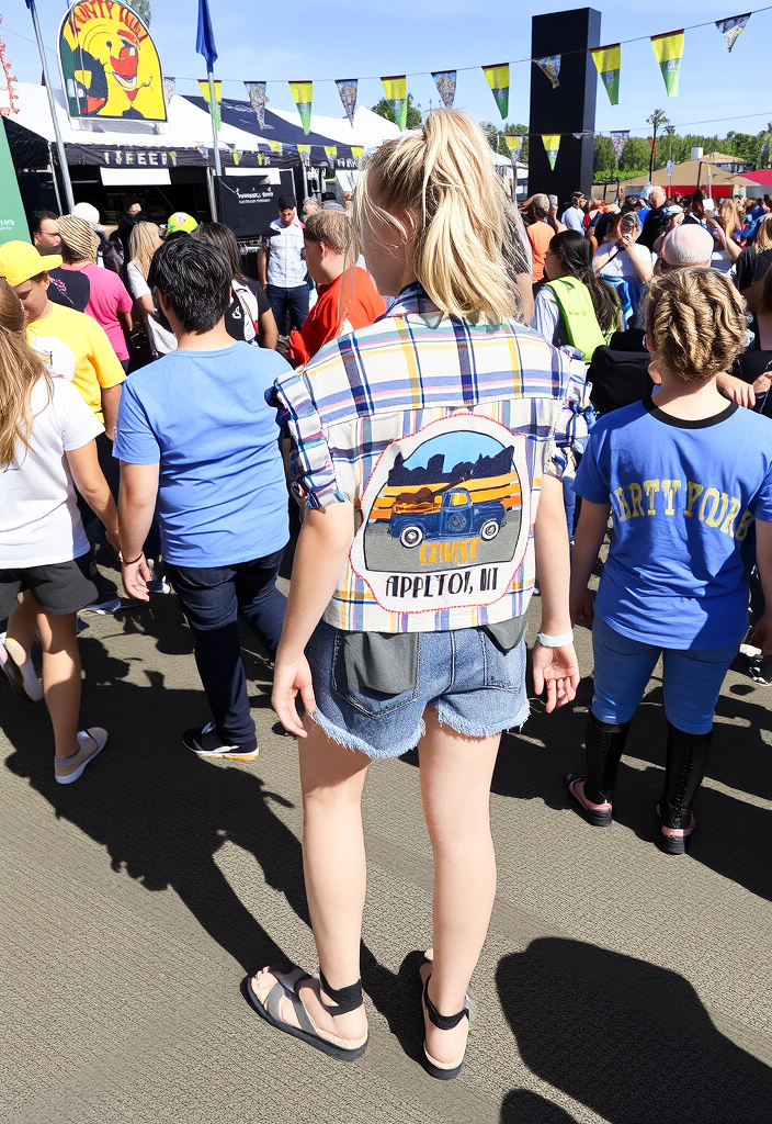 MoM TIE FRONT CROP SHIRTS