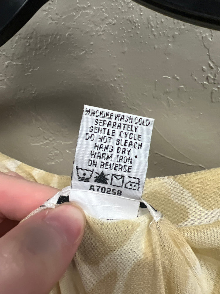 MARC BOUWER CINCHED WAIST NYLON TOP