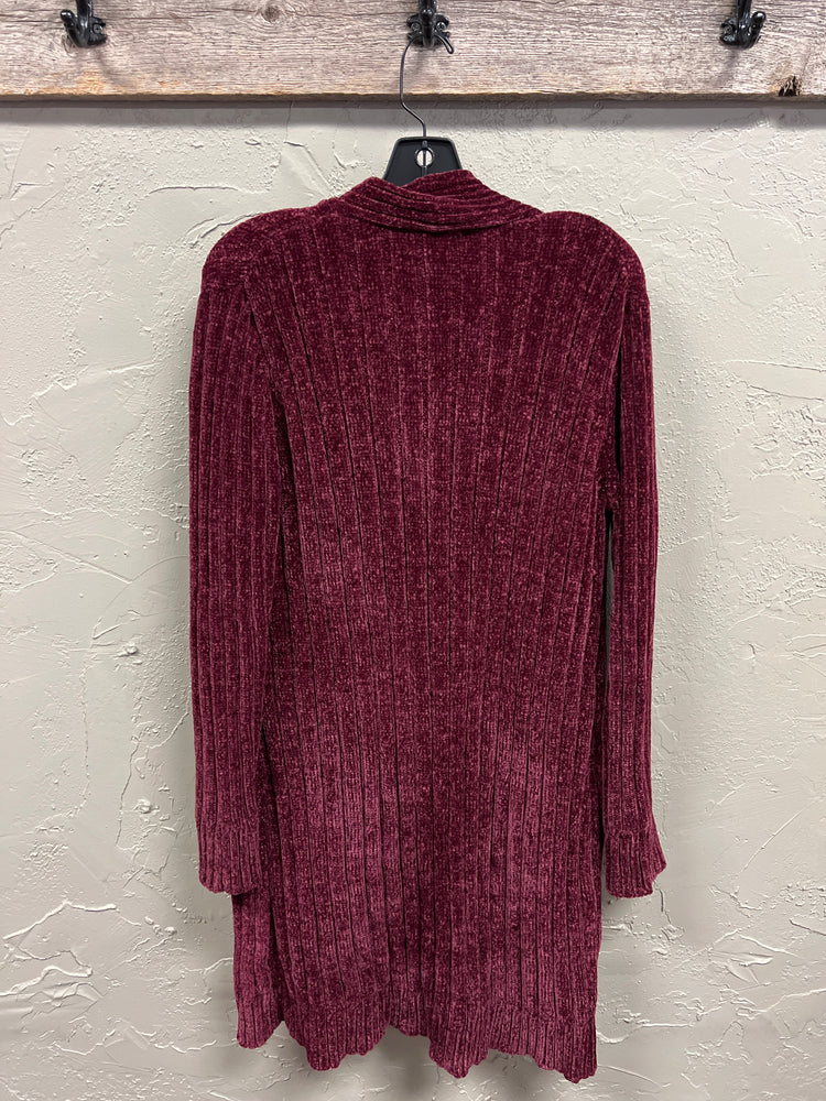 BELLDINI CHENILLE CARDIGAN