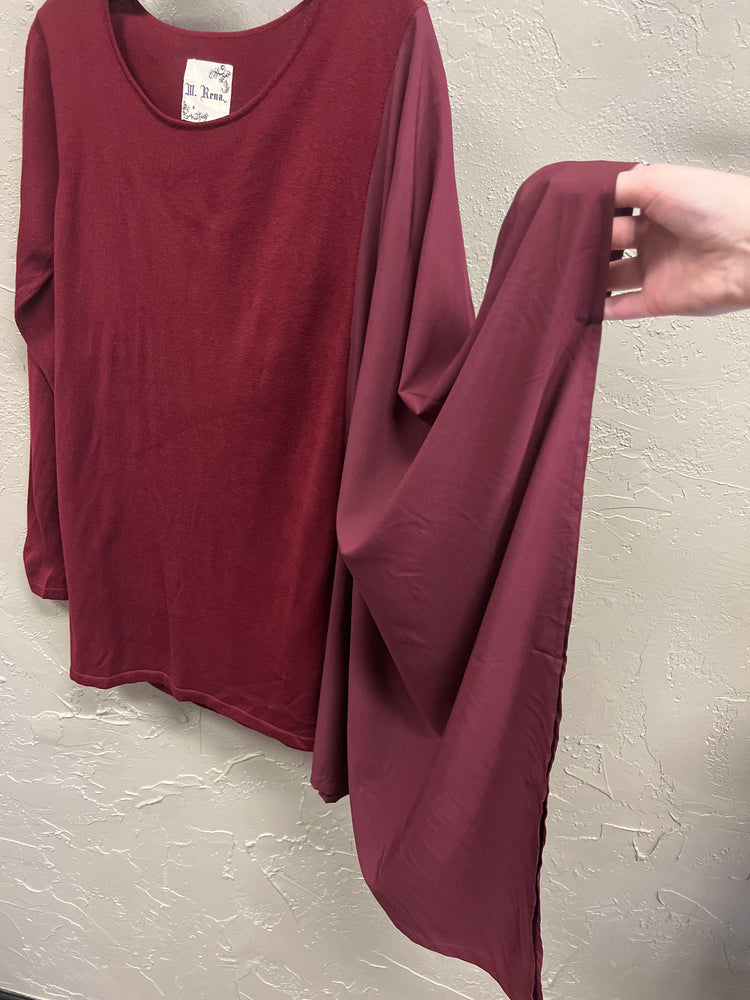 NWOT M RENA SINGLE SLEEVE SWEATER