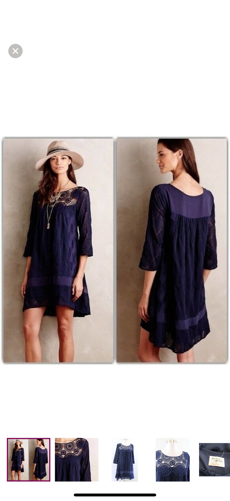 HOLDING HORSES AGUSTA DRESS (org$158)