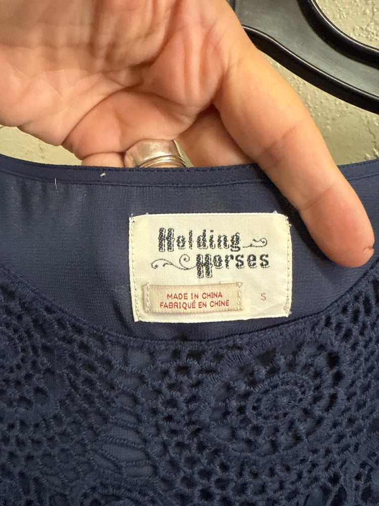 HOLDING HORSES AGUSTA DRESS (org$158)