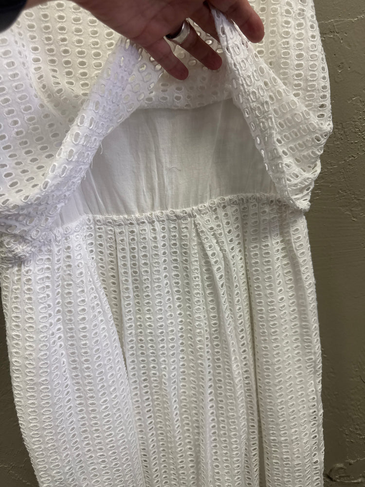 MADEWELL EYELET OVERLAY DRESS