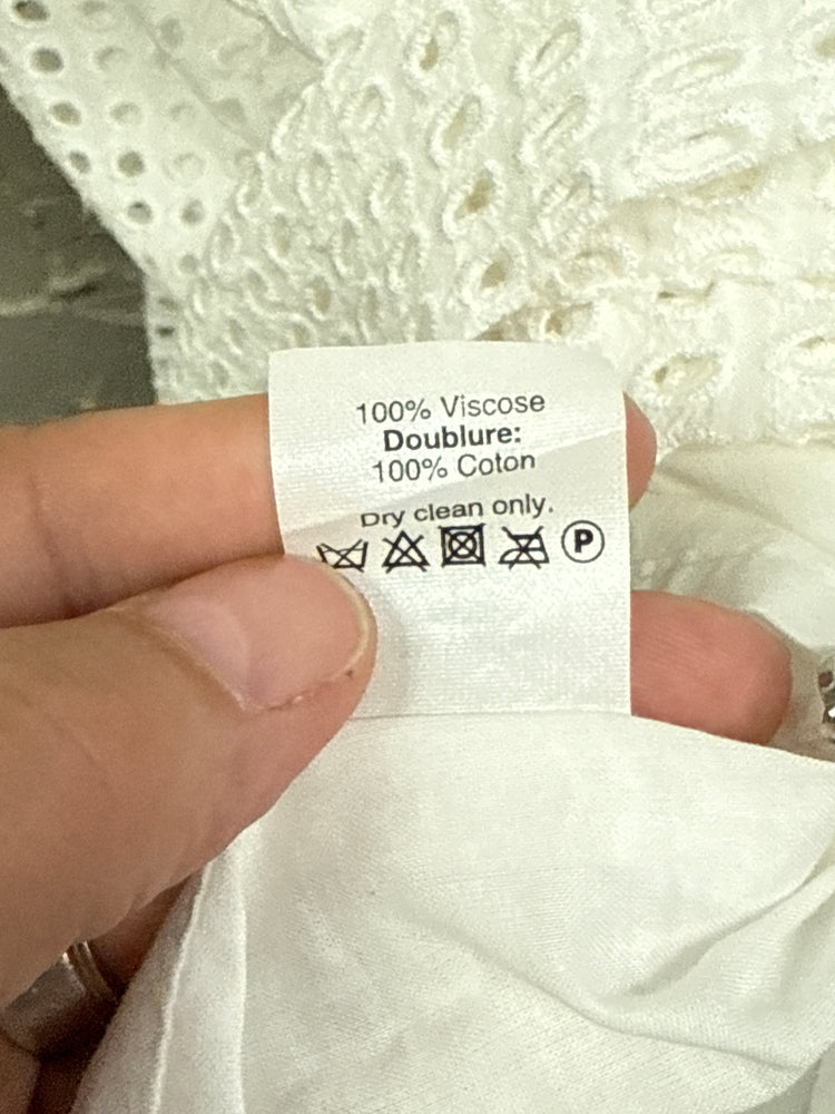 MADEWELL EYELET OVERLAY DRESS