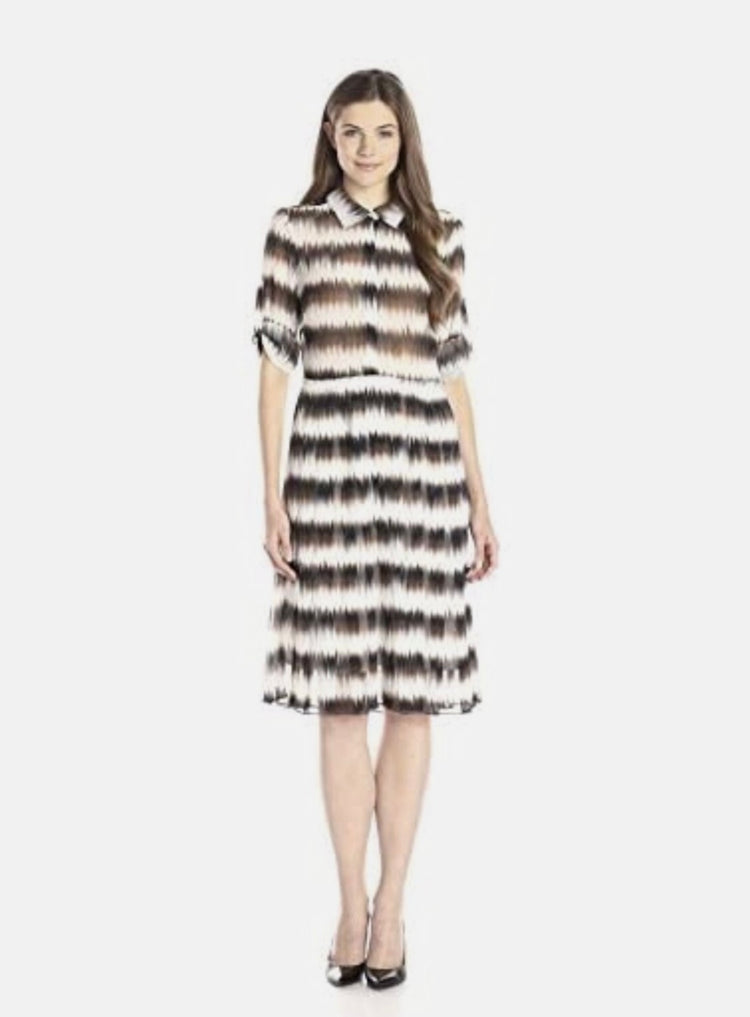 BCBG EMIKA PRINTED DRESS (org$289)