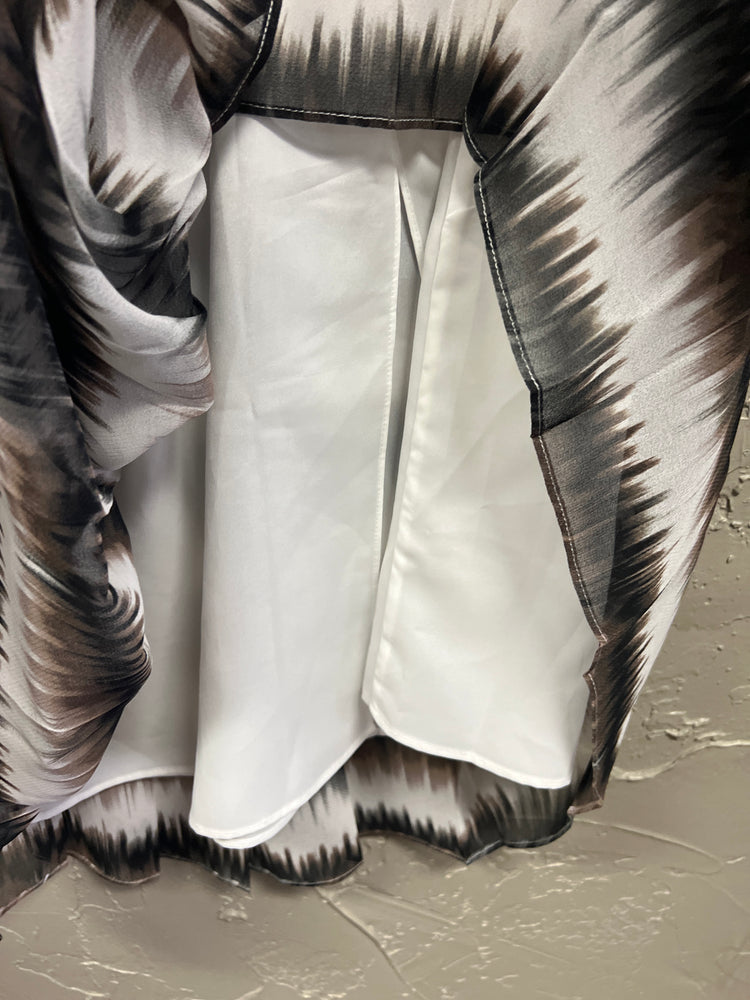 BCBG EMIKA PRINTED DRESS (org$289)