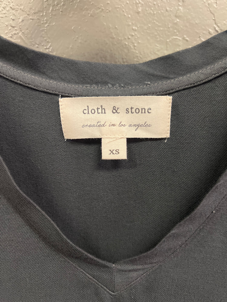 CLOTH & STONE HI-LO T-SHIRT DRESS