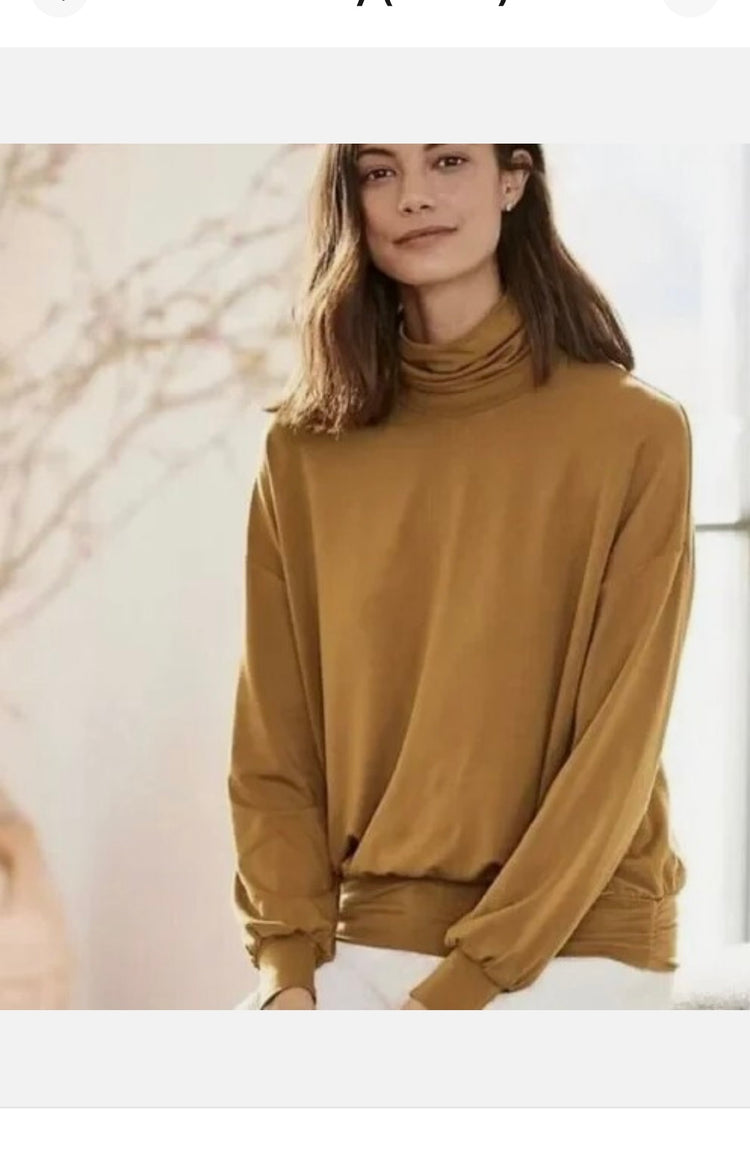 GARNET HILL COMFORT JERSEY T-NECK (org$98)