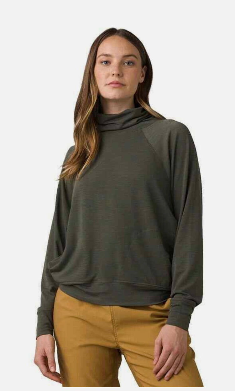 PRANA SOL PROTECT T-NECK (org$79)