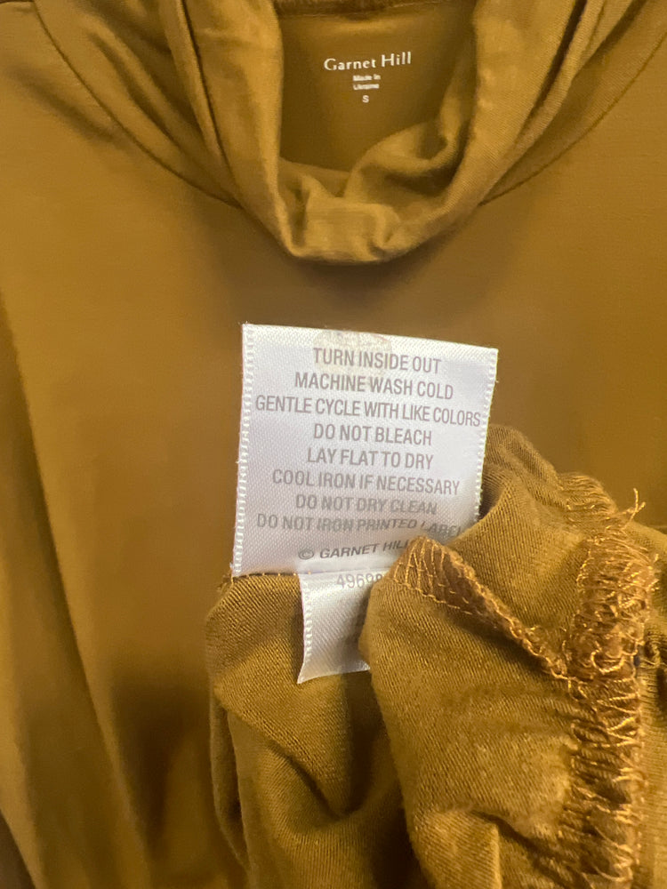 GARNET HILL COMFORT JERSEY T-NECK (org$98)