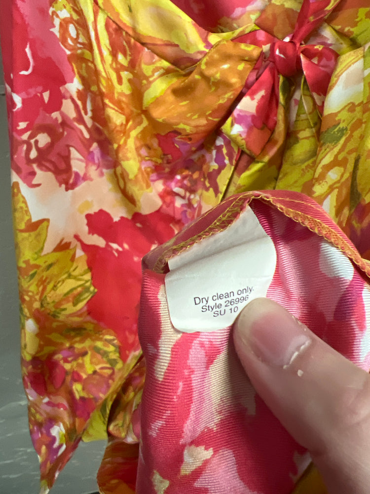 J CREW SILK IMPRESSIONIST CAMI (org$88)