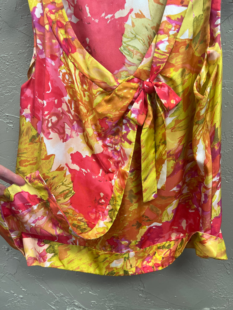 J CREW SILK IMPRESSIONIST CAMI (org$88)