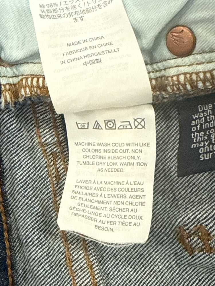 MADEWELL SLIM BOYJEAN (org$128)