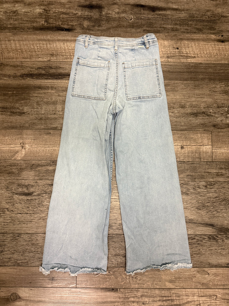 BILLA BONG FRAY HEM STRETCH JEAN (org$90)