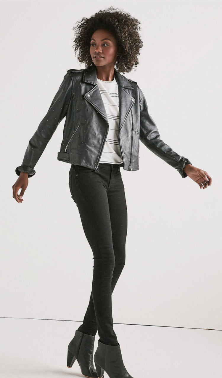 LUCKY BRAND LAMBSKIN MOTO (org$499)