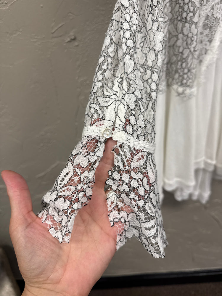 FREE PEOPLE PIECED LACE TUNIC DRESS (org$128)