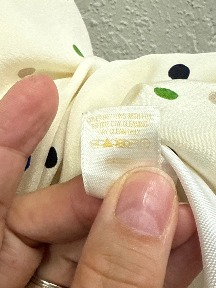 KATE SPADE SILK SLEEVELESS TOP