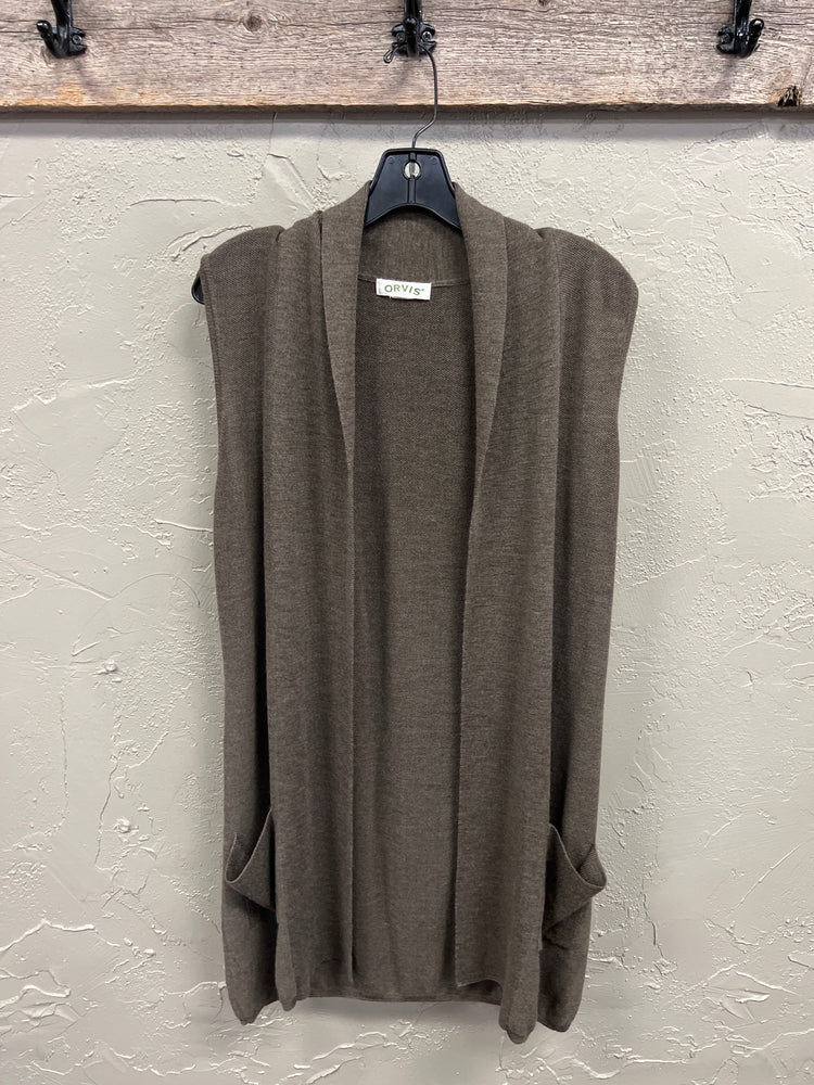 ORVIS MERINO WOOL SLEEVLESS SWEATER