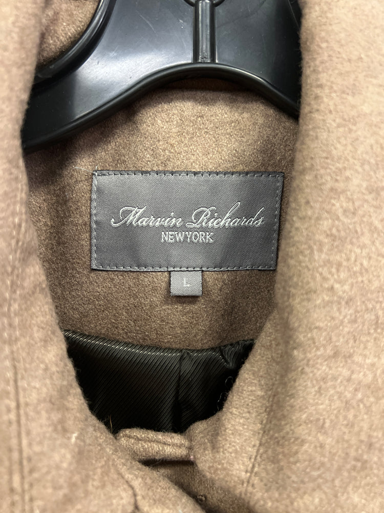 MARVIN RICHARDS WOOL BLEND CAR COAT (org$225)