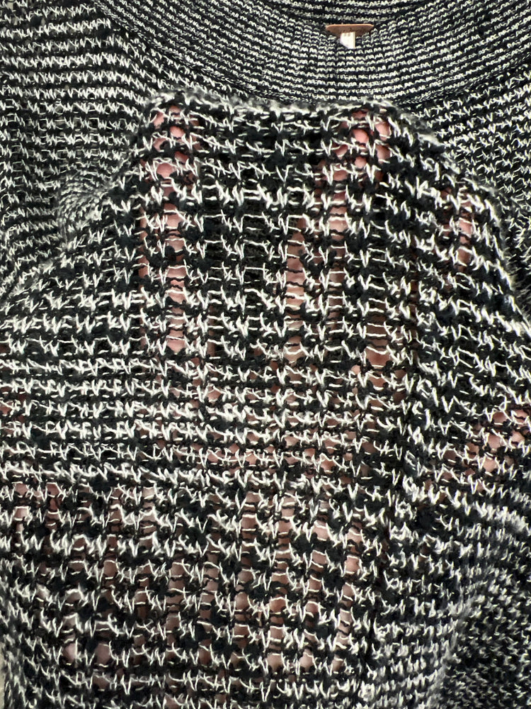 FREE PEOPLE OPEN WEAVE SWEATER (org$128)