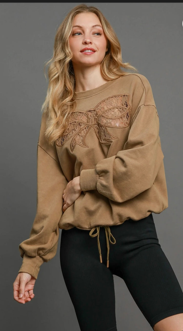 NWT UMGEE FRENCH TERRY PULLOVER