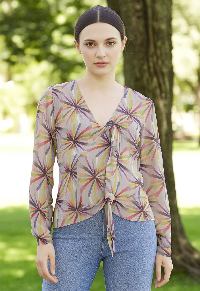 MAST 1883 TIE FRONT TOP