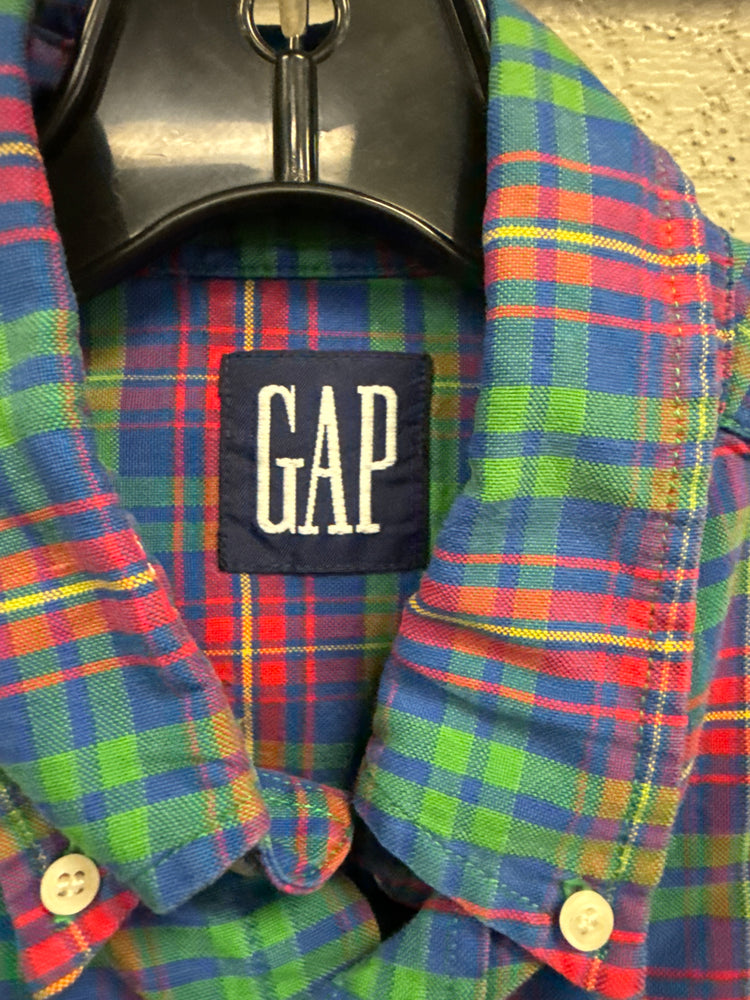 VTG 90’s GAP PLAID BUTTONDOWN