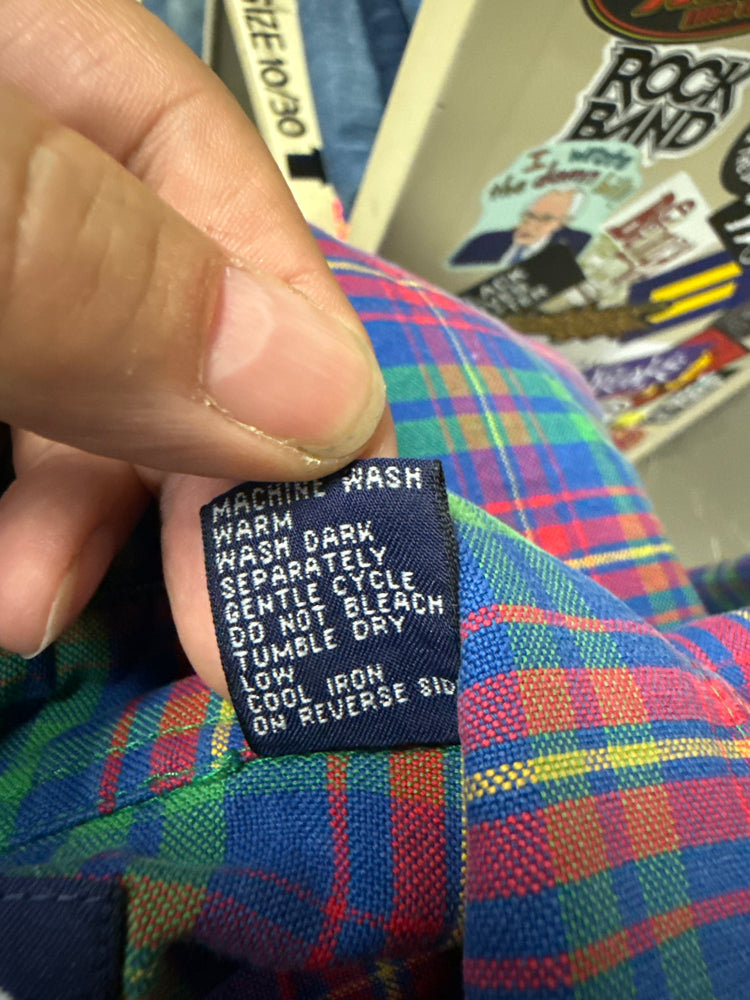 VTG 90’s GAP PLAID BUTTONDOWN