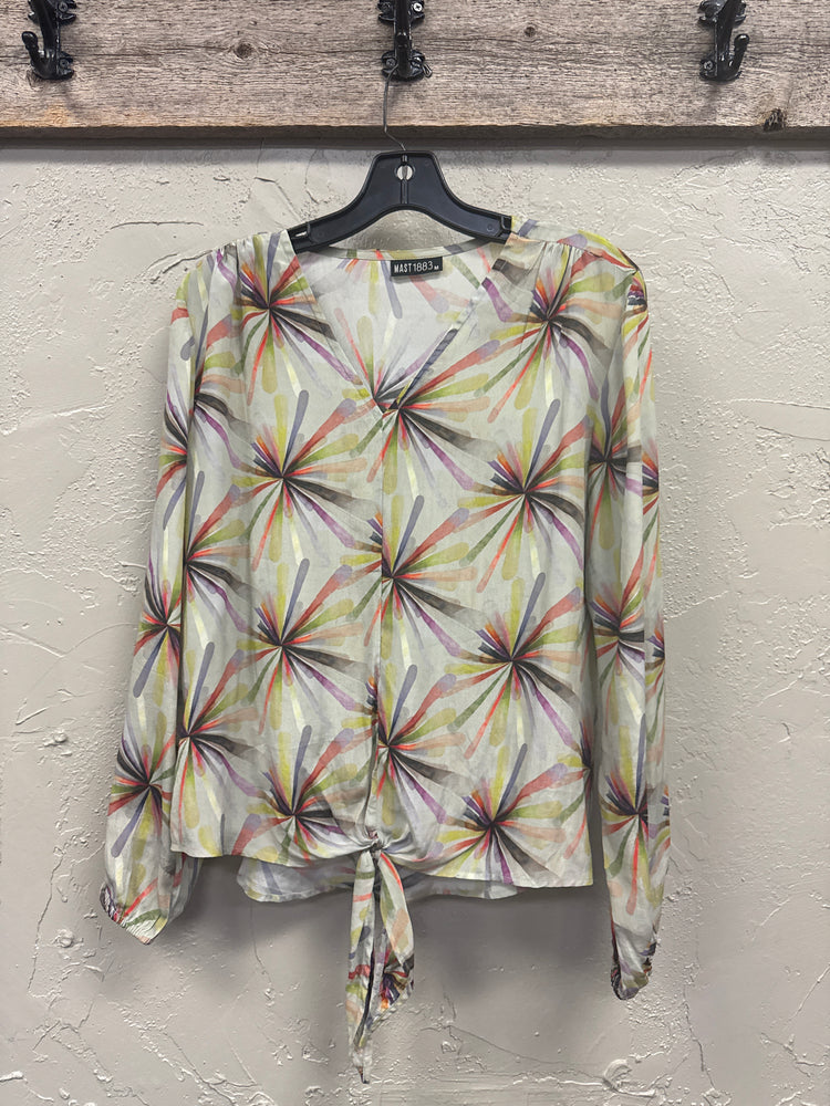 MAST 1883 TIE FRONT TOP