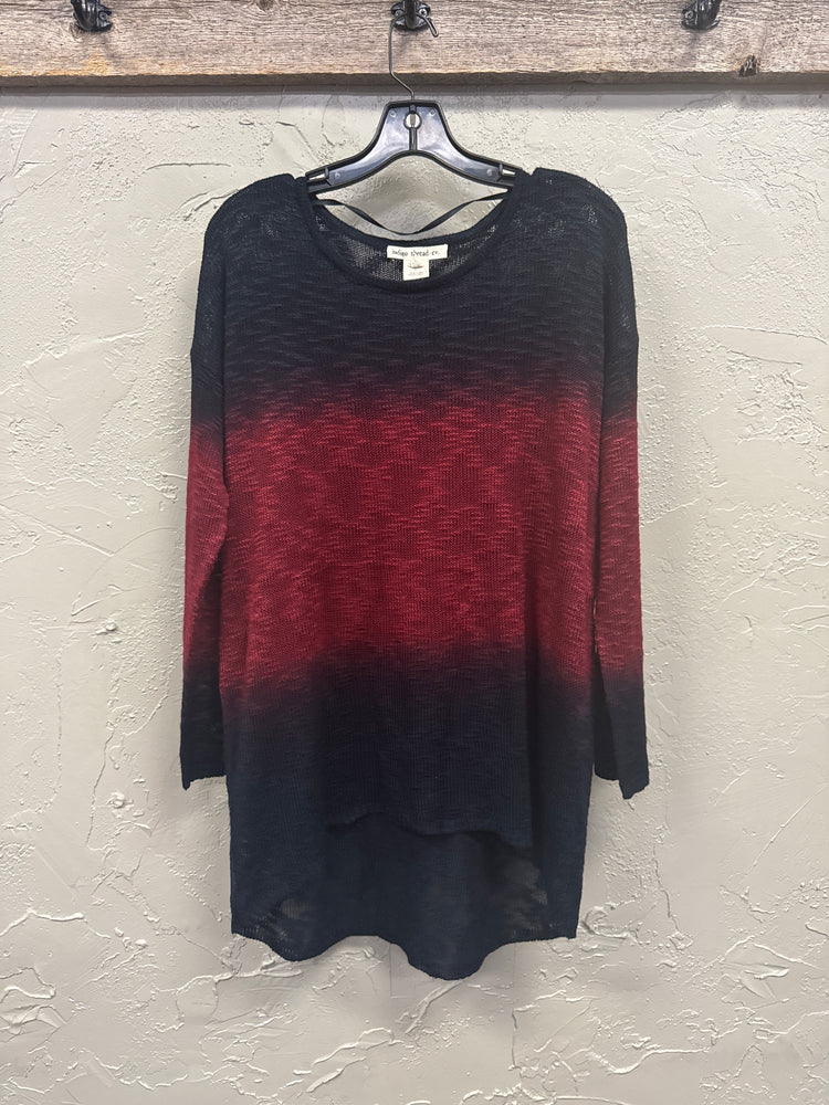 NWOT INDIGO THREAD OMBRE SWEATER