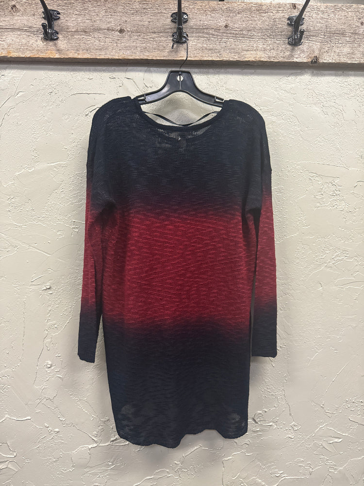 NWOT INDIGO THREAD OMBRE SWEATER