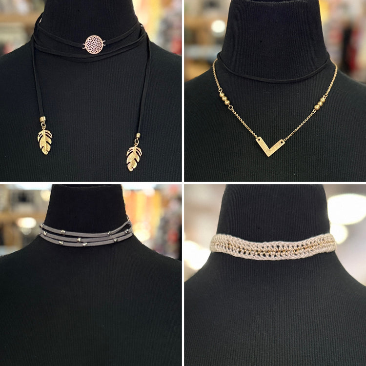 NWT CHOKER NECKLACES
