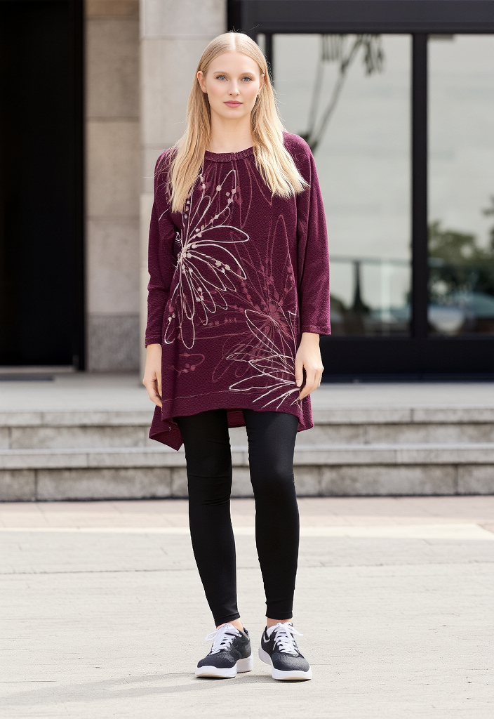 JESS & JANE MINERAL-WASHED TUNIC (org$80)