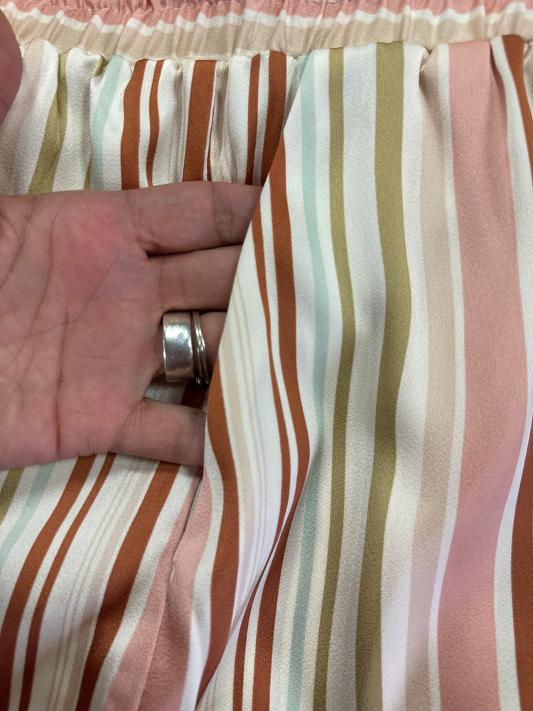 NWT SKIES ARE BLUE SATIN SHORTS