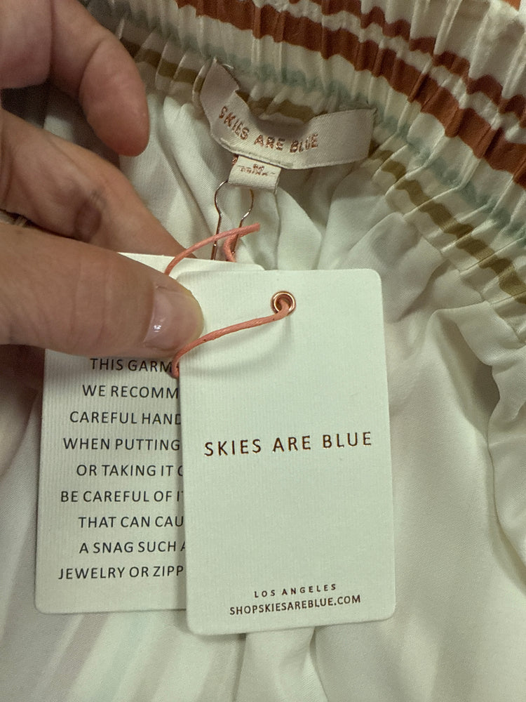 NWT SKIES ARE BLUE SATIN SHORTS