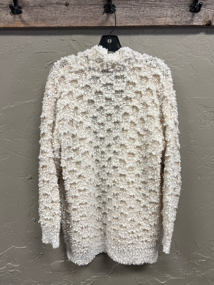 DAVI & DANI METALLIC THREAD CARDI