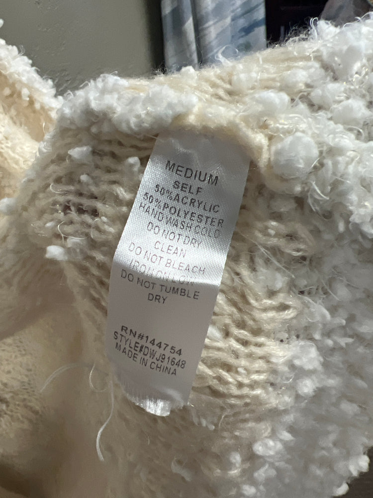 DAVI & DANI METALLIC THREAD CARDI