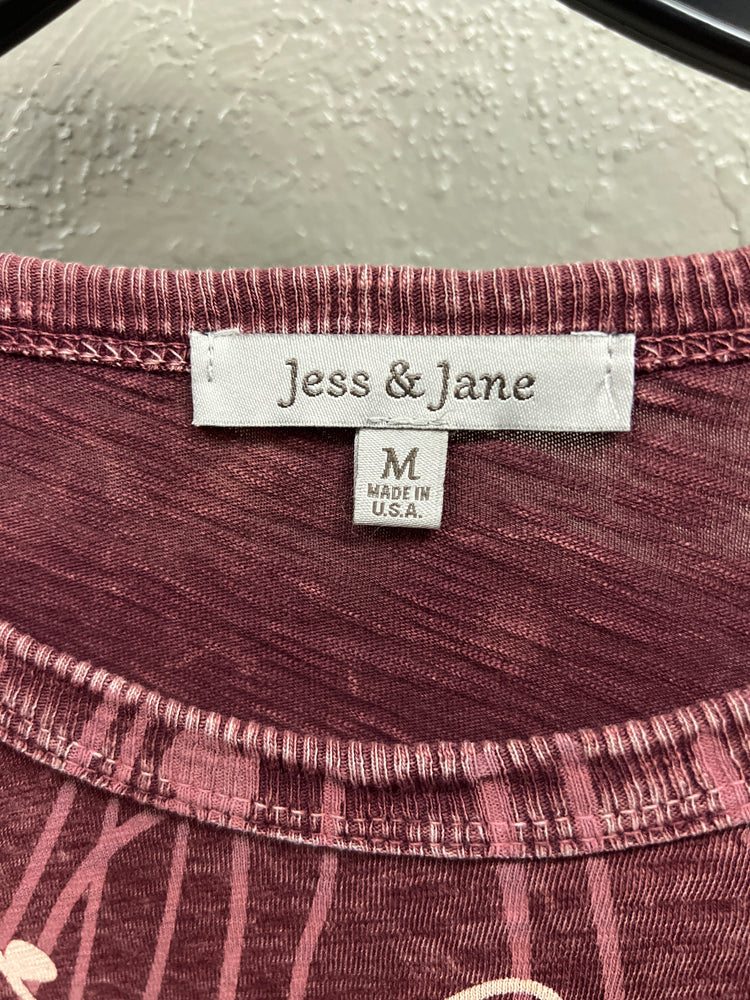 JESS & JANE MINERAL-WASHED TUNIC (org$80)