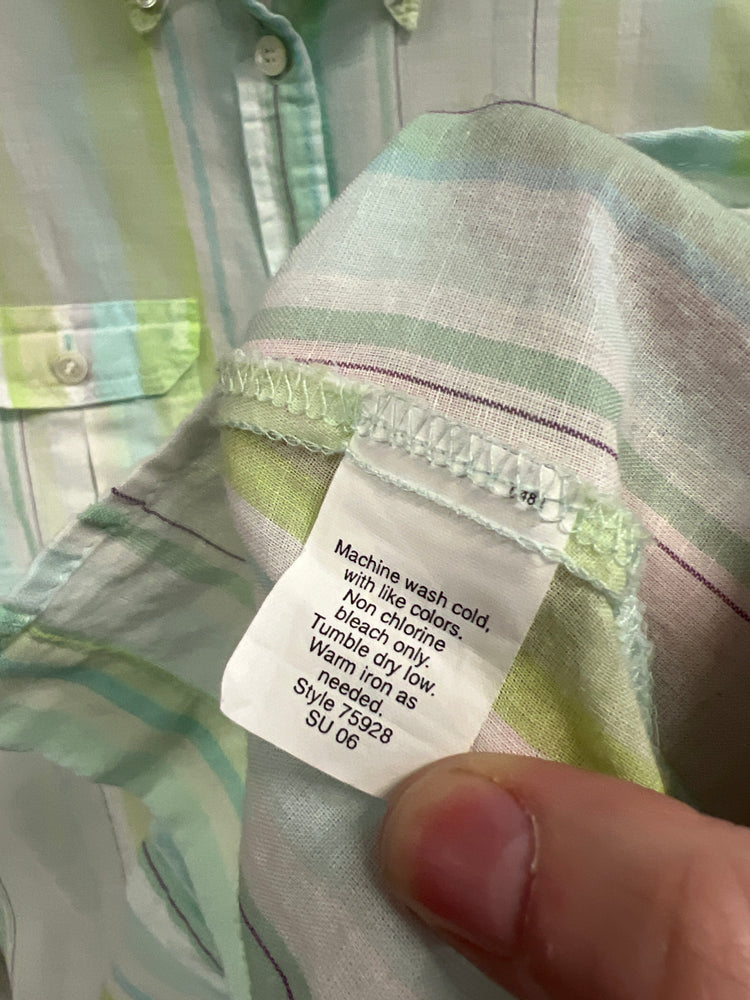 J CREW STRIPED SHIRT