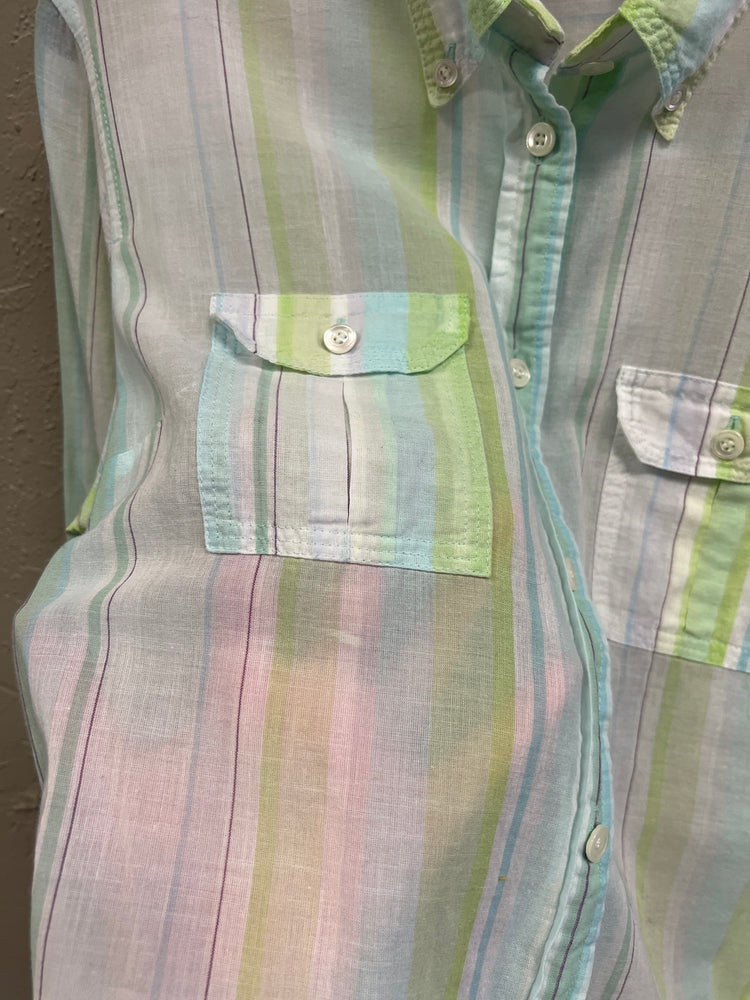 J CREW STRIPED SHIRT