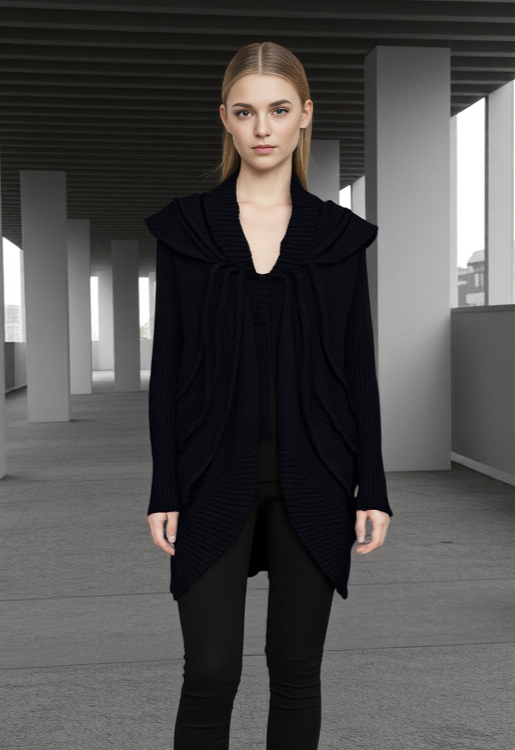 COVELO RUFFLED SWEATER