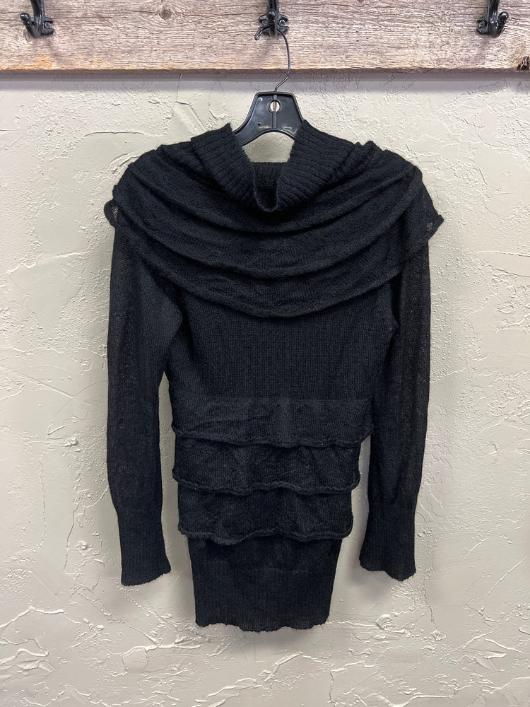 COVELO RUFFLED SWEATER