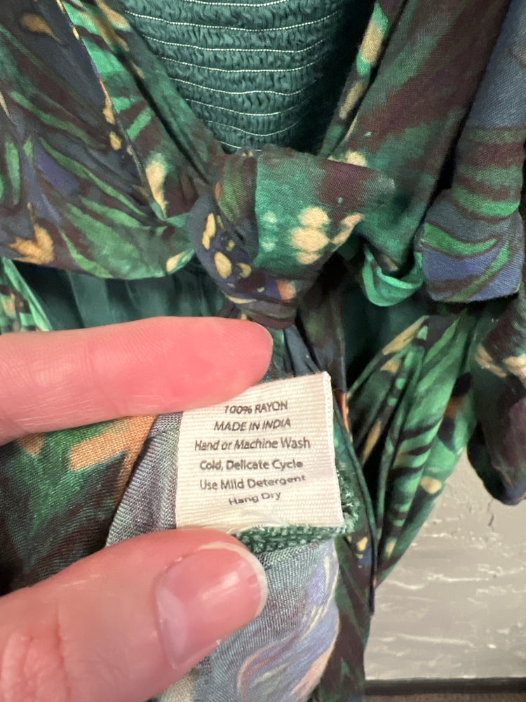 OFF THE SHOULDER TROPICAL DRESS