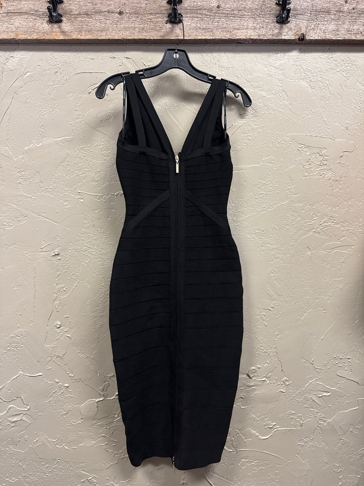 MARCIANO BANDAGE DRESS (org$178)