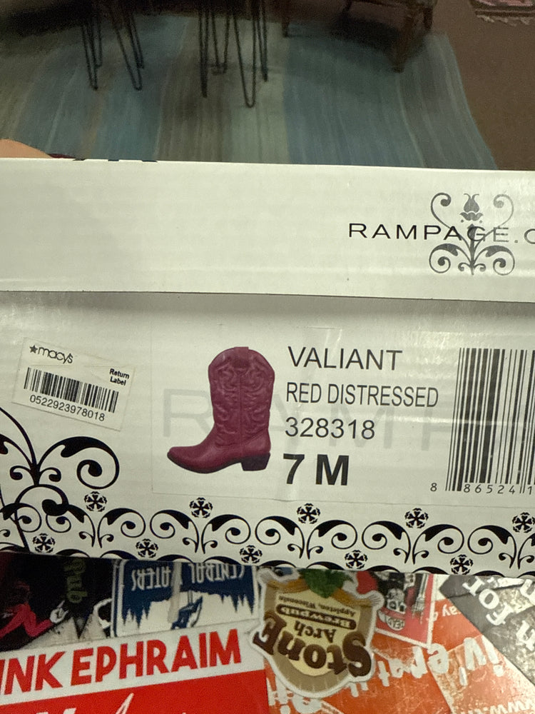 NIB RAMPAGE WESTERN BOOT (org$65)
